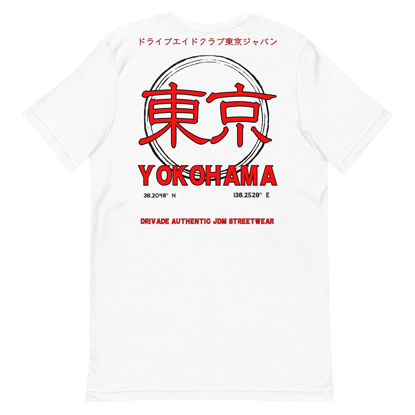 Yokohama Unisex tee - Red