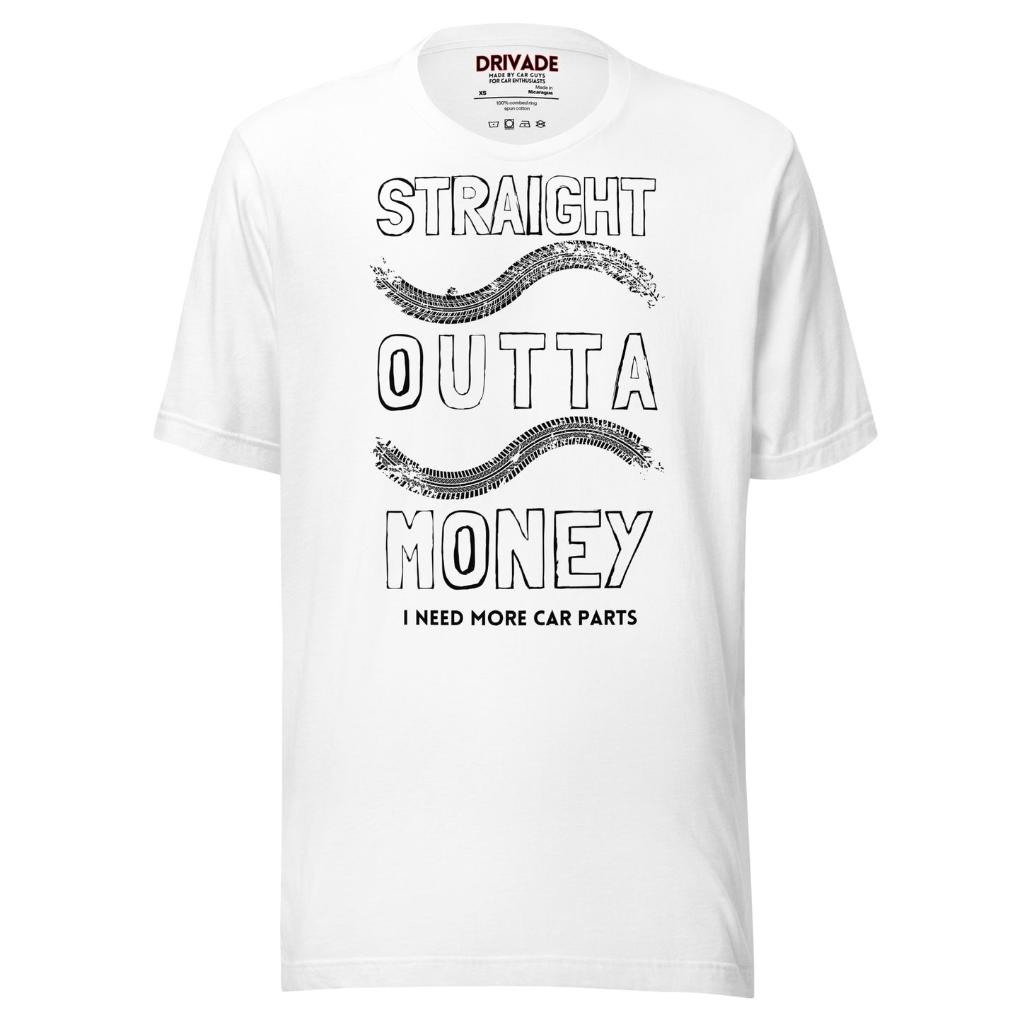 Straight outta money Unisex t-shirt