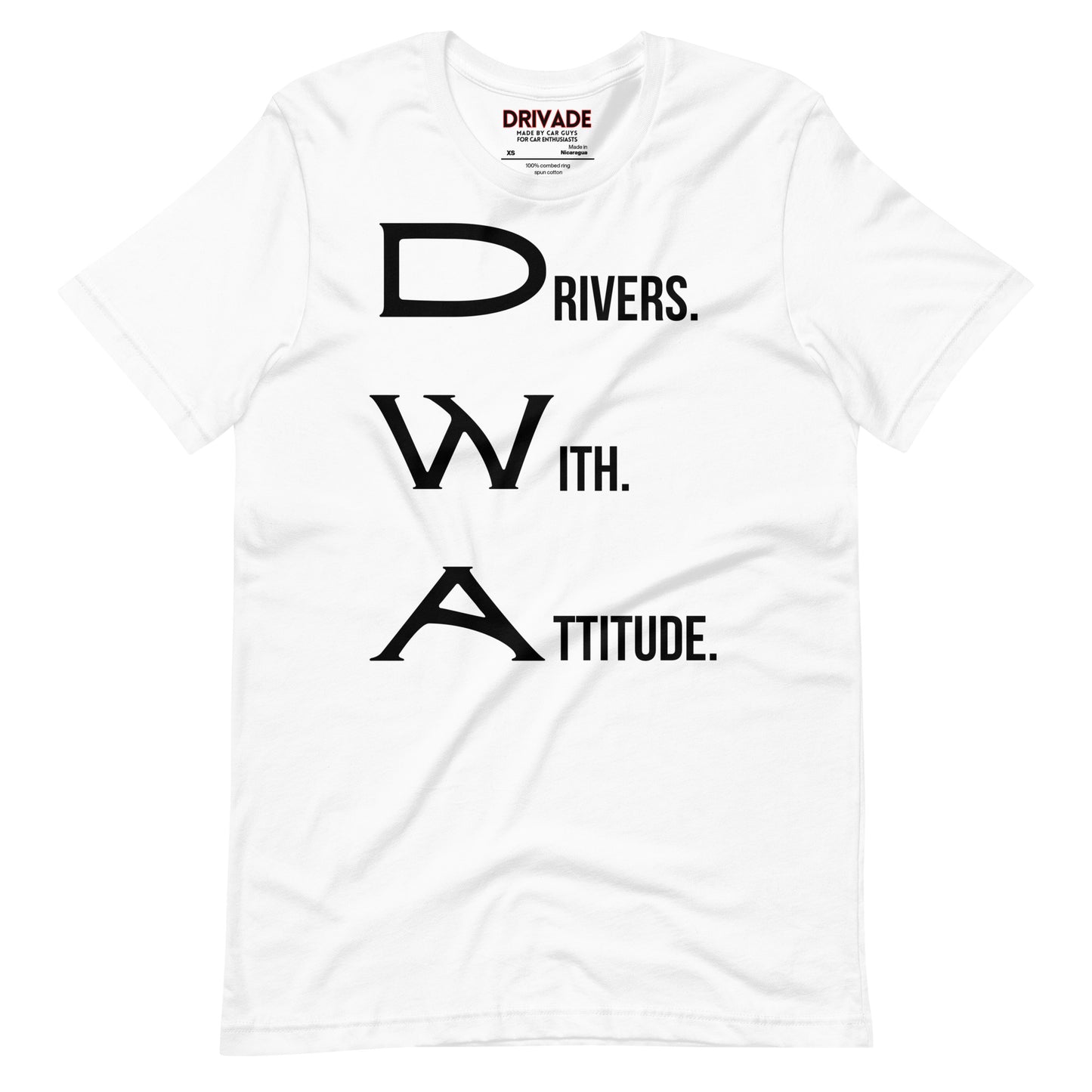 Drivers With Attitude Unisex t-shirt