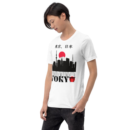 Tokyo city Unisex tee